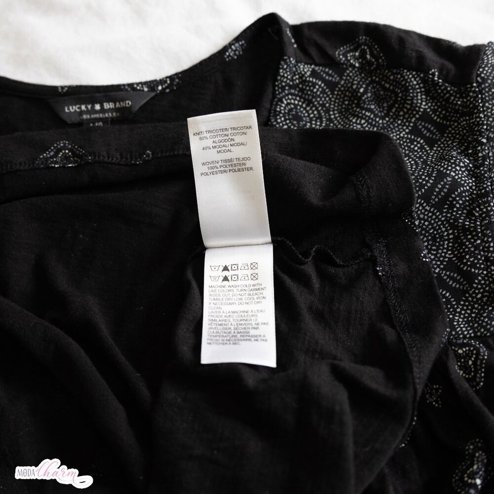 Flutter Ruffle Sleeve, Black - Picture 5 of 6